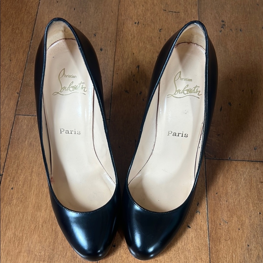 Christian Louboutin Black Heels Timeless Elegance